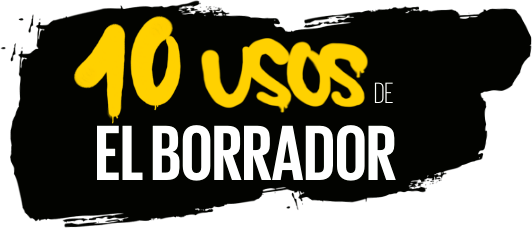 10 usos de borrador